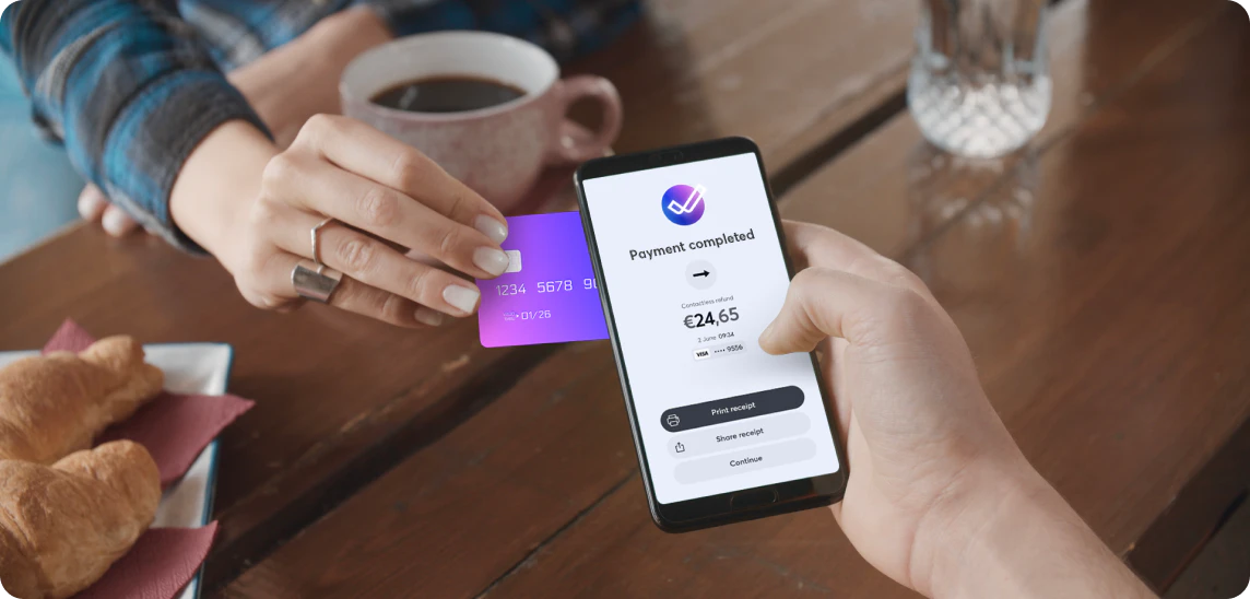 screenshot of viva.com terminal app